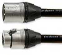 30 Metre Professional  Tour Grade  XLR Mic Microphone / Audio Lead -  Van Damme Cable and Neutrik Connectors