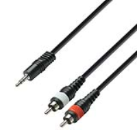 Anti-Hum Laptop PA Lead Kit (JACK) available in 1, 3 and 6 Metre Lengths