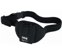 Belt - Wireless Microphone transmitter Beltpack Belt Holder Pouch - ideal for theatre /  fitness/aerobics instructors - Black