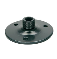 Black Gooseneck Base Mount / Mic Clip Mounting 5/8"