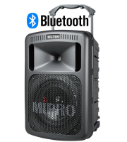 MiPRO MA-708 PA 120 Watt Mains/Battery PA System with Bluetooth and optional Wireless Microphones MA708
