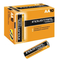 Professional Duracell INDUSTRIAL Alkaline MN1500 (AA) Battery - 1.5V - Box of 10