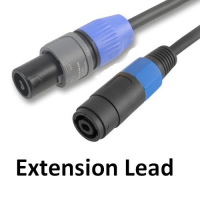 Speakon Compatible Extension Speaker Lead available in 5, 10, 15 and 20 Metre length