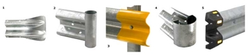 Armco Barrier Ends Fishtail end
