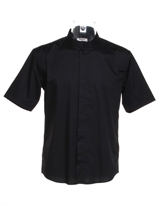 Personalised Promotional Men's Bar Shirt Mandarin Collar Short Sleeved