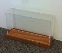 Display Cabinet For Wooden Plinth