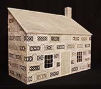 3 Dimensional Cottage For Lace Artwork