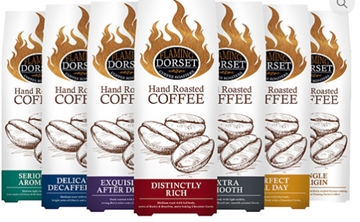 Flaming Dorset Coffee 227g Retail Coffee Packs