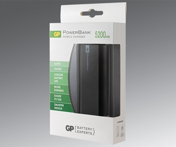 GP PowerBank Mobile Charger FN05M - 5200mAh Black