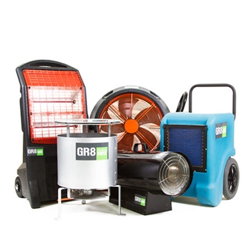 Cabinet Heater Hire