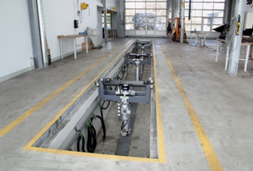 Electro-hydraulic, 2 x 14 t, 800 mm lifting