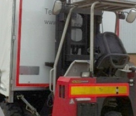 Vehicle Mounted Forklift Heavy Goods Delivery 