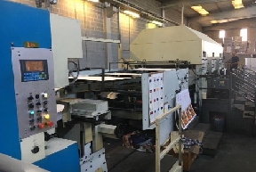 Bobst Autoplaten with 3 Flexos