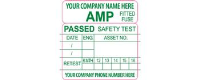 Safety Test Labels
