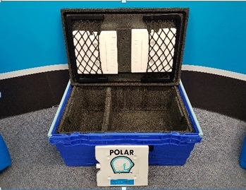 Polar DOT BOX with Collapsible Tote Thermal Line