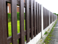 Garden Fence Panel - Recycled Plastic - Heavy Duty