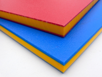 HDPE Sheet - Sandwich Colours - Recycled Plastic