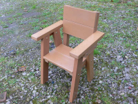 Recycled Plastic Thames Children's Garden Chair 