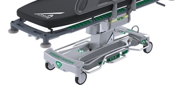 QA3 Patient Trolley Green Colour ID Labelling
