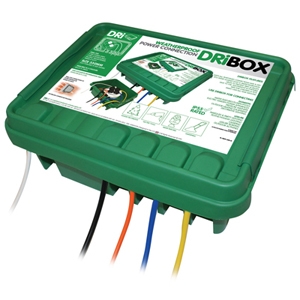 DRiBOX IP55 Weatherproof Powercord Connection Box