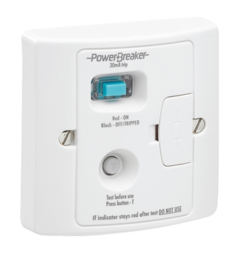PowerBreaker RCD Fused Spur Active - 30mA
