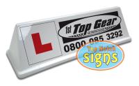 Magnetic Roof Top Signs, driving instructor supplies