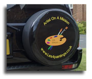 Spare Wheel Covers, 4x4 wheel covers
