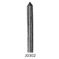 J-Shape Carbide Burrs (60 deg. Countersink)