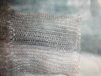 Stainless steel knitted mesh For Insulating blanket covering
