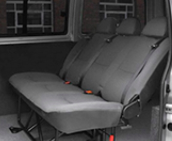 3-Place Folding Reclining Vehicle Seating