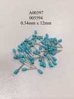0.34mm x 12mm Insulated Turquoise Ferrules A00397 /