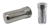 Reduced Head, Half Hex Body Rivet Nut, Closed End, A2 Stainless Steel