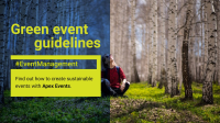 Green Event Guidelines: How to create sustainable events