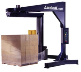 S-300 semi-automatic Straddle Pallet Stretch Wrapper
