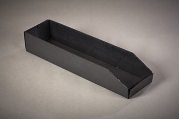 ECP 1079 590150100 Anti Static Conductive Black Correx Box 590 x 150 x 100mm