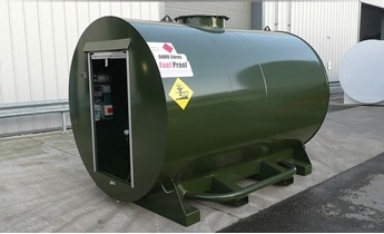 High Capacity Bunded Bulk Diesel Tanks