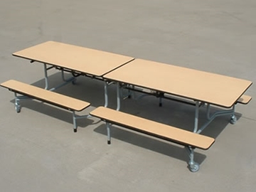 Bench School Dining Table