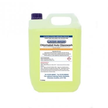 Chlorinated Auto Glasswash Detergent 4 x 5l - CK0080 