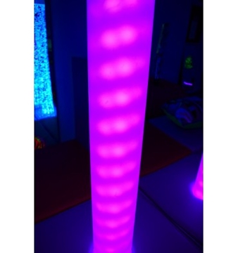 LED Light Lustre Tube with Square Base Mat
