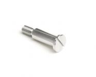 Ultra Low Head Slotted Shoulder Screws Accurate Manufactured Products Group (AMPG)