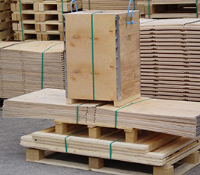Plywood Riveted Cases For Shipments