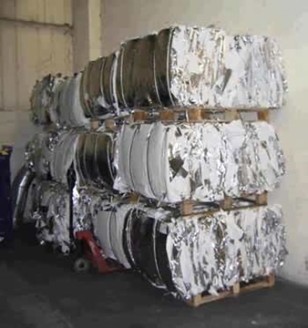 Collection Of Plastic Bales
