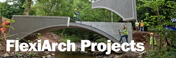 Installation Of Flexi Arch bridge system