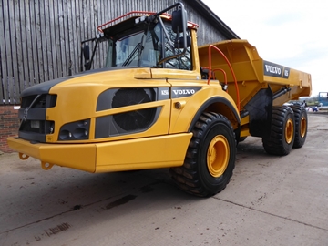 2014 VOLVO A25G FOR RENT