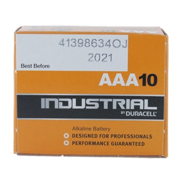 Duracell Industrial 10 x AAA (ID2400) Batteries
