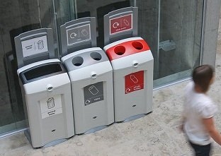 Recycling Bins, Units and Stations