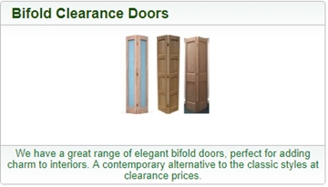 Bifold Clearance Doors