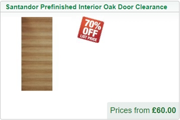 Oak Internal Clearance Doors
