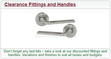 Clearance Fittings and Handles