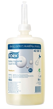 TORK EXTRA HYGIENE LIQUID SOAP (6 X 1LTR) 420810